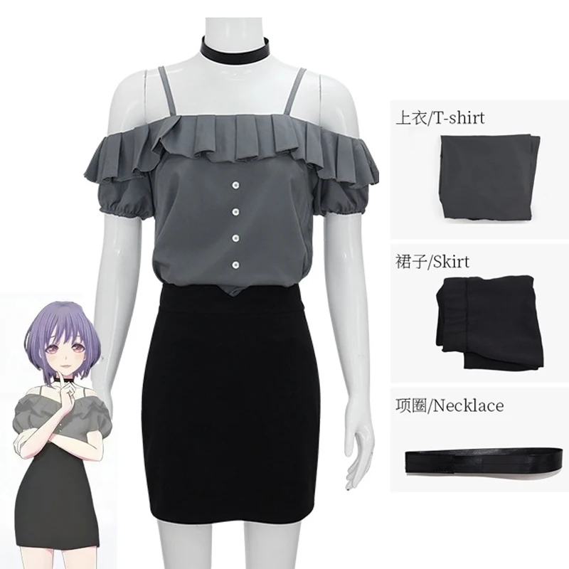 

Youtianji Meow Dream Cos Suit Bangdream Ave Mujica Youtianji If Fresh Wind Cosplay Suit