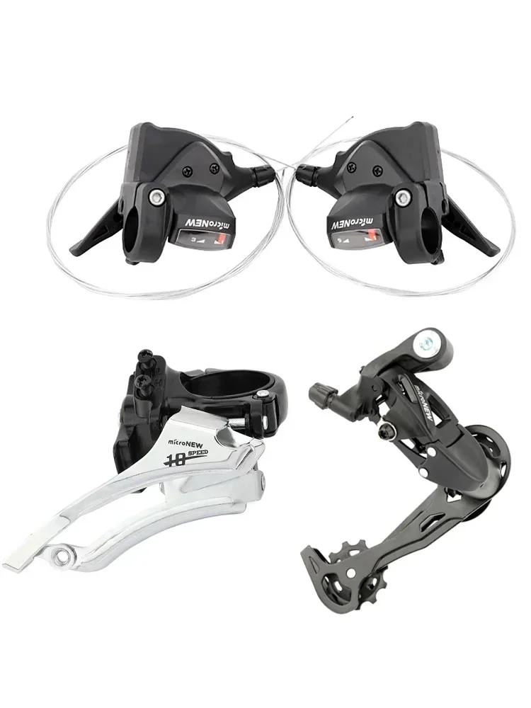 AliExpress GOLDIX MicroNEW Bicycle Derailleur 3x7 3x8 3x9 3x10 3x11 Speed MTB Front Rear Shift Lever Mountain Bike