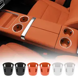 For LiXiang L7 L8 L9 2023 Silica Gel orange Car Central Water Cup Holder Pad Trim Car Accessories