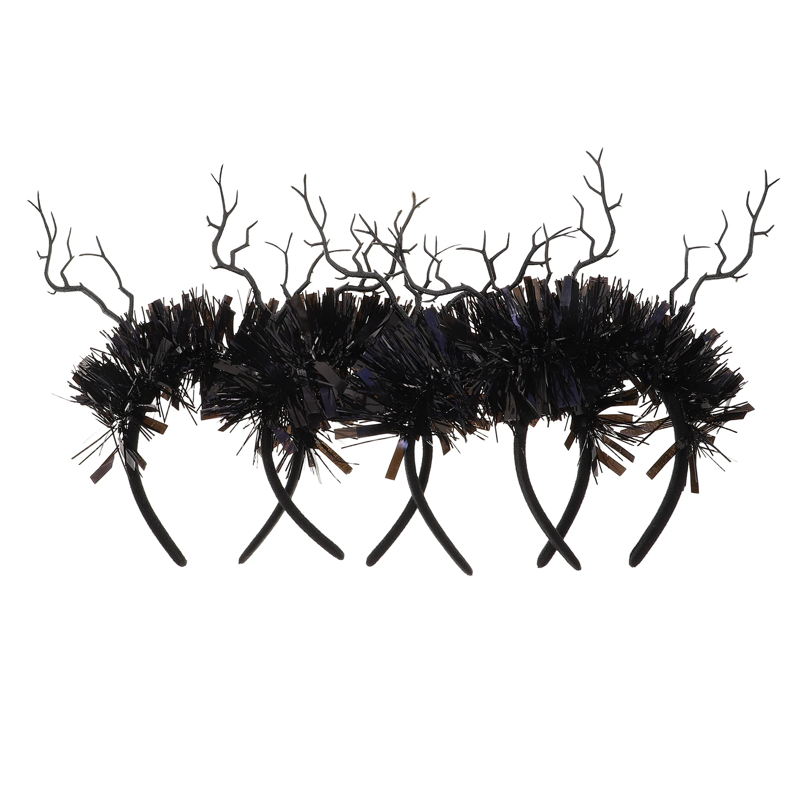 

4 Pcs Dead Branches Hairband Cosplay Headband Manual Baroque Day of Cloth Goth Headpiece The