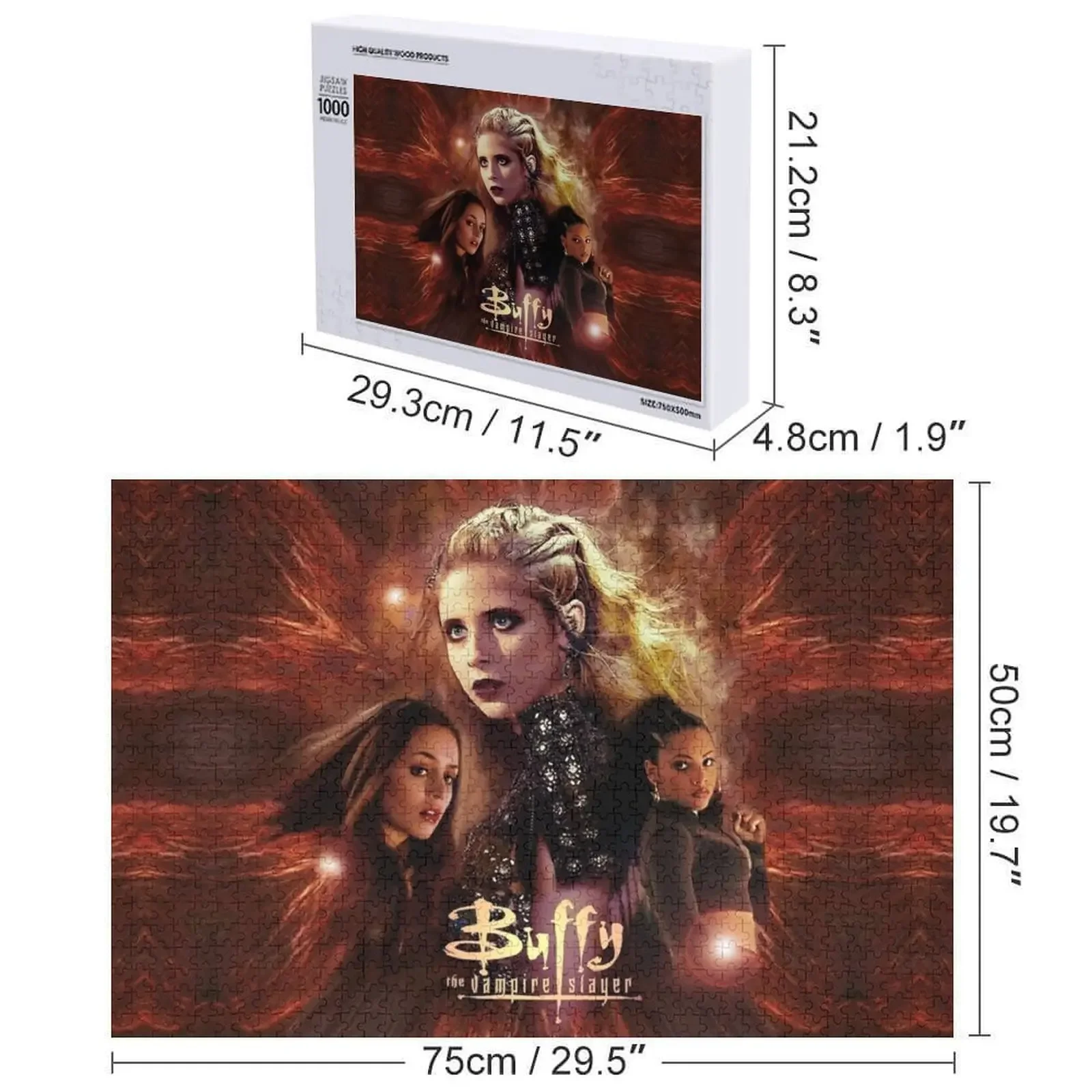 Пазл Slayers, индивидуальные подарки для детей, персонализированный пазл