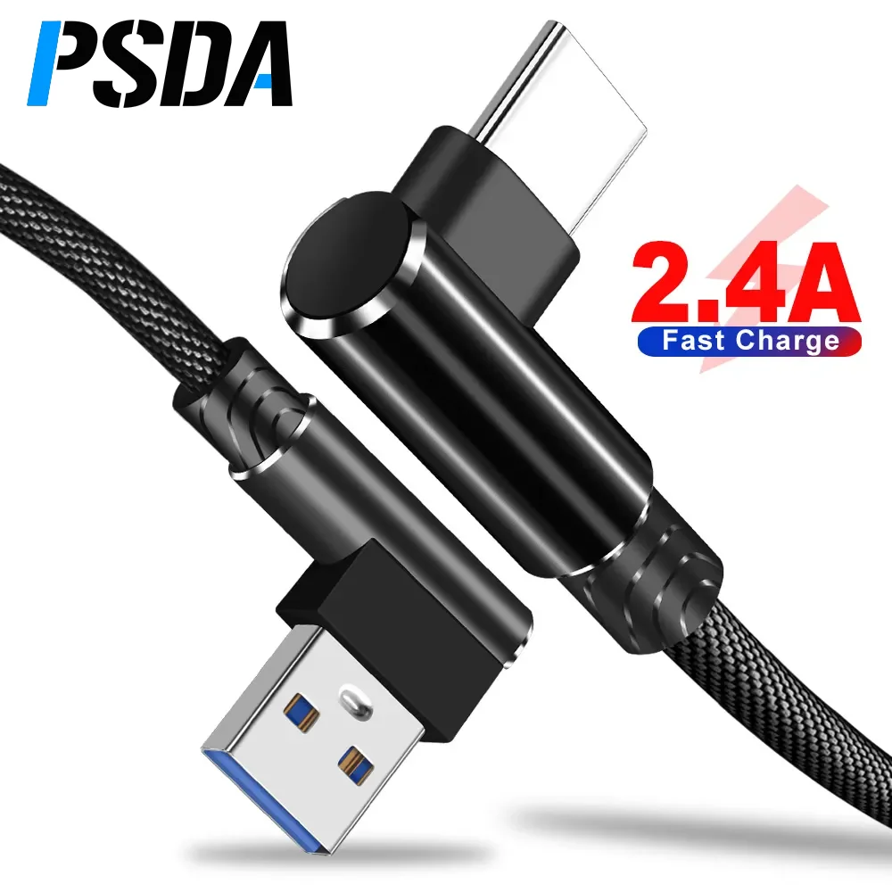 

PSDA 1M USB Cable For Samsung Xiaomi Fast Charging Wire Cord Magnet Charger USB Type C Mobile Phone Cable