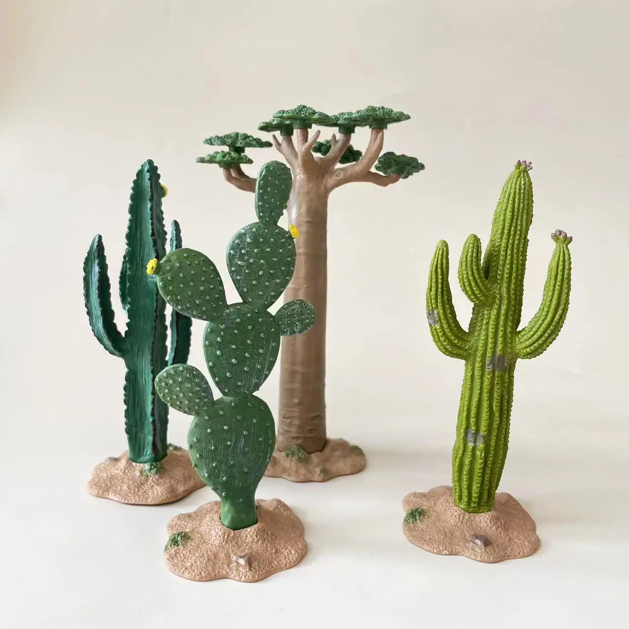 pvc  figure  mode  toy   desert  plants  Cactus baobab  tree