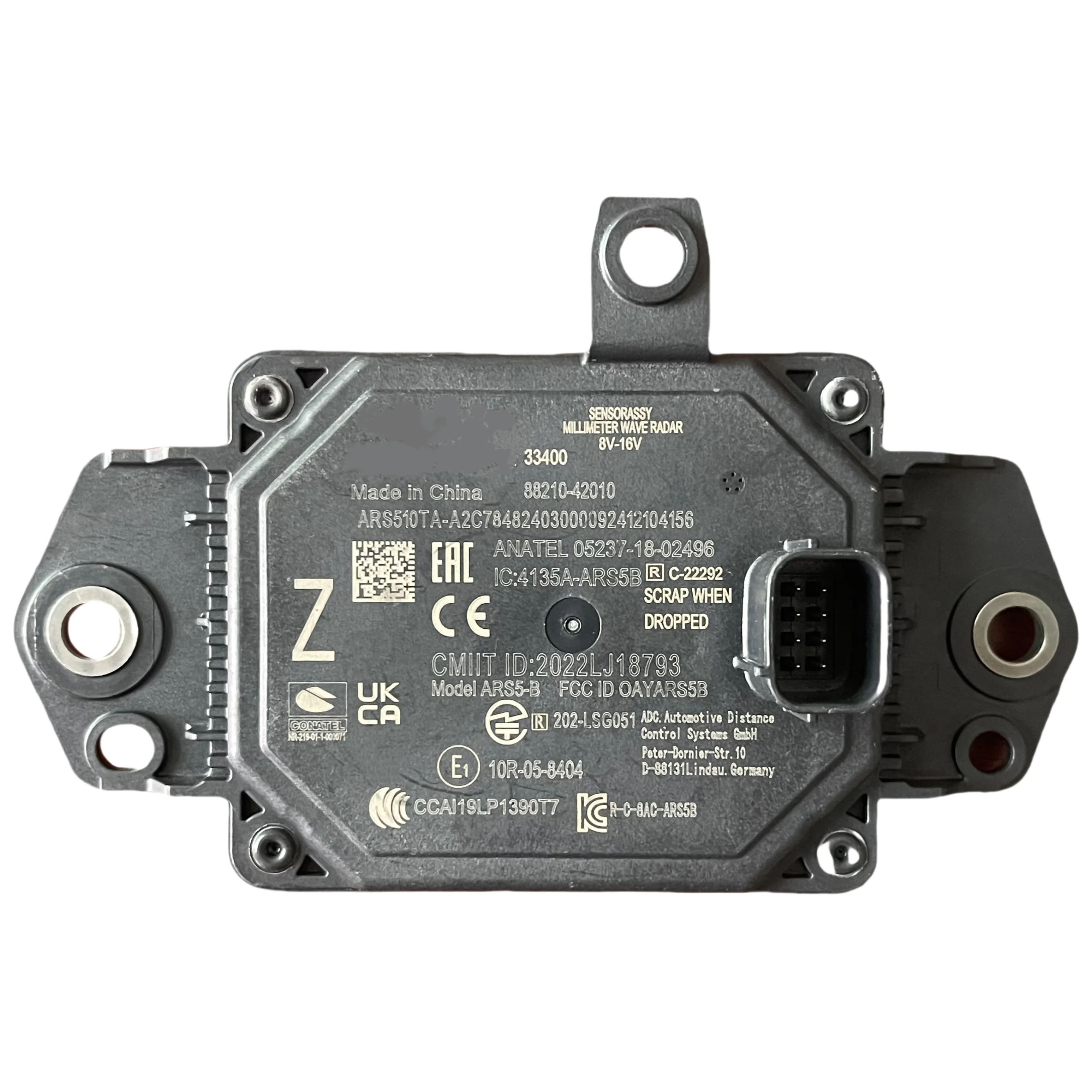 

88210-42010 front millimeter wave cruise radar module suitable for Toyota 19-23RAV4 882104-2010