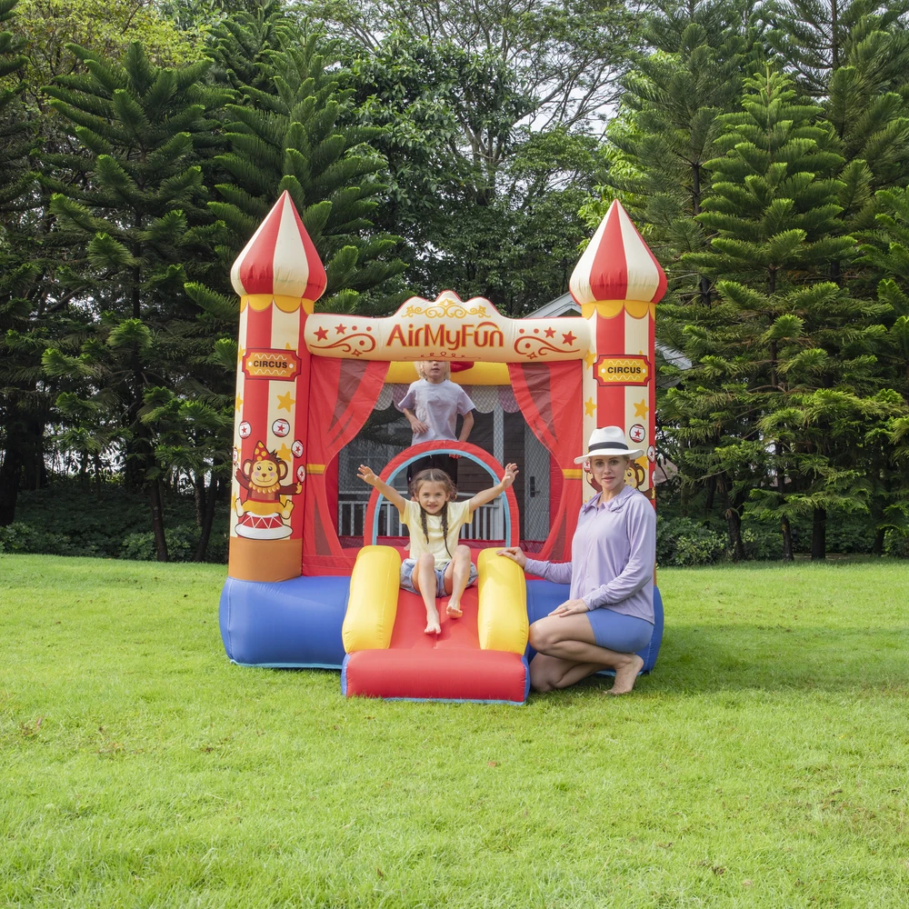 

Jumping Castles for Sale Mini Inflatable Party Bounce Castle Bouncer Jumping Castle Combo Red Outdoor Indoor Bounce House