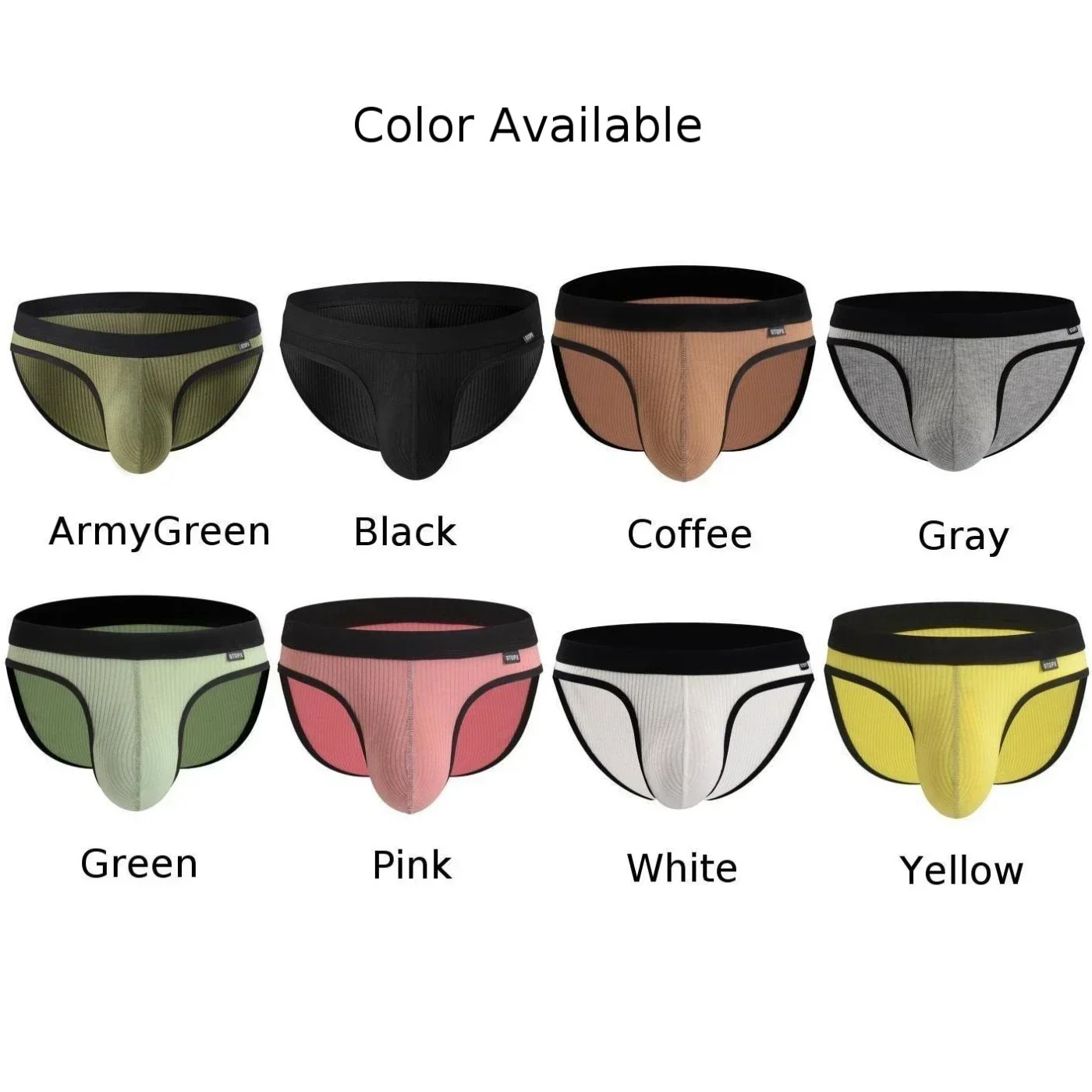 Male Briefs Beachwear Breathable Bulge Pouch Underpants Elastic Waist Briefs Knickers Low Rise Brand New Hot Sale