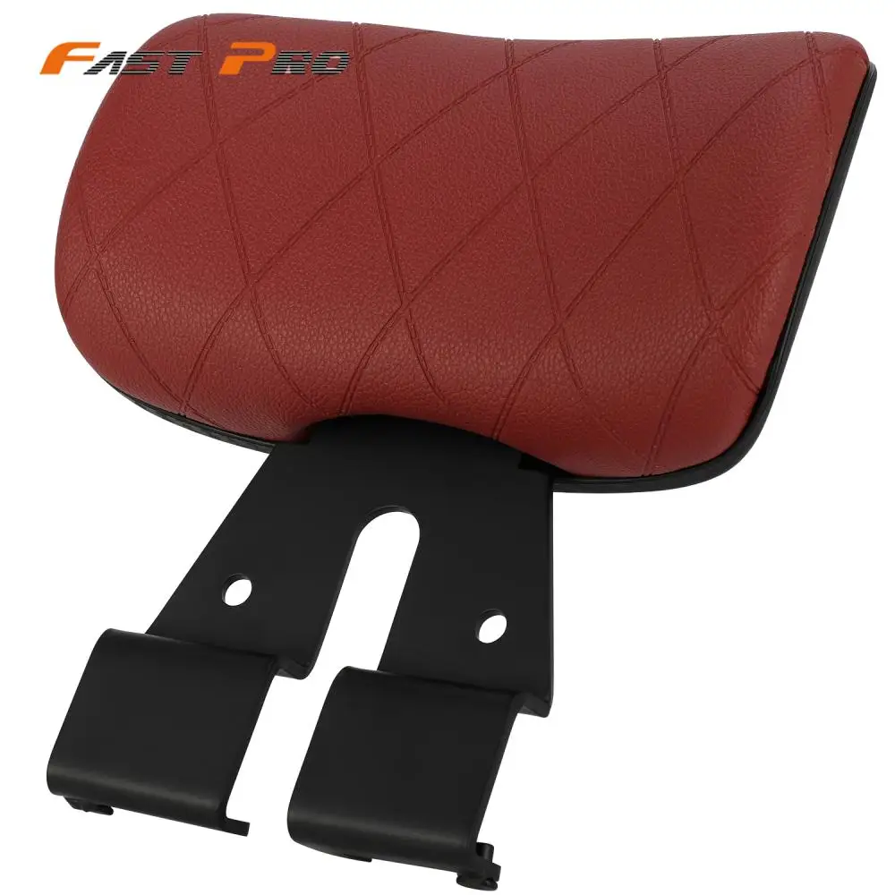 Rear Seat Backrest Seat Back With Screw Motorcycle Accessories For Honda F125 Motorbike E-Bike Iron Leather Sponge Scooter Moto