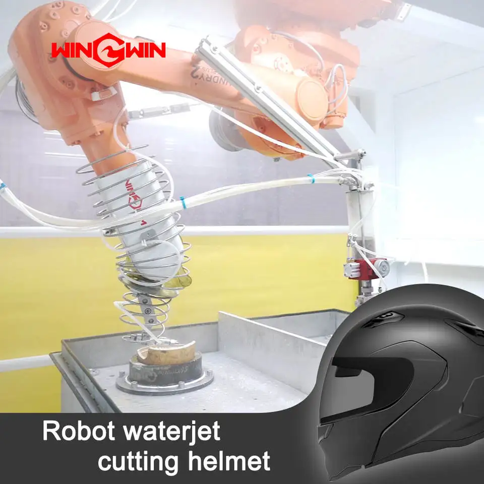 ABB1600 Waterjet Robot Cutter SATAION