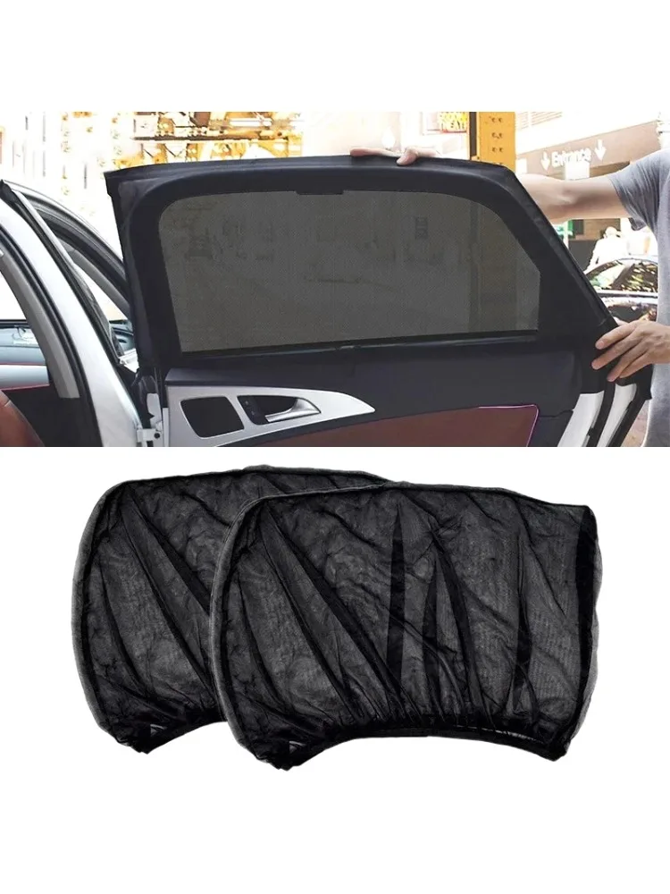 Accessoires de style de voiture universels, rideau d'ombre de fenêtre latérale, couverture de fenêtre arrière, protection UV, pare-soleil, bouclier de visière