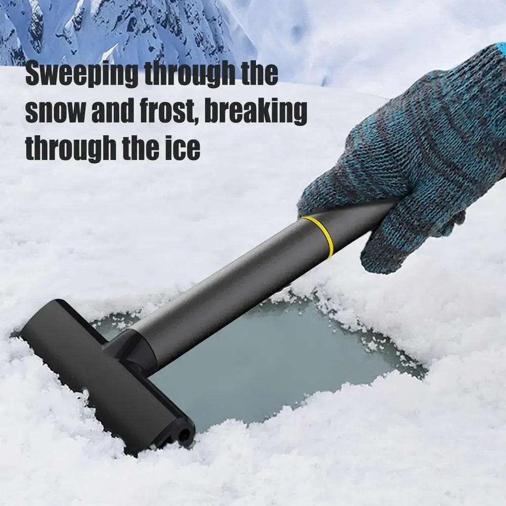 Winter Car Ice Scraper Snow Shovel - Durable  Snow Breaker Windshield Cleaner Brush for Glass Snow Removal