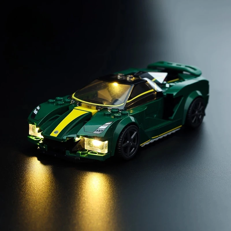

No Model LED Lighting Set Suitable for LEGO Speed Champions Lotus Evija 76907 (Not Include Building Blocks)