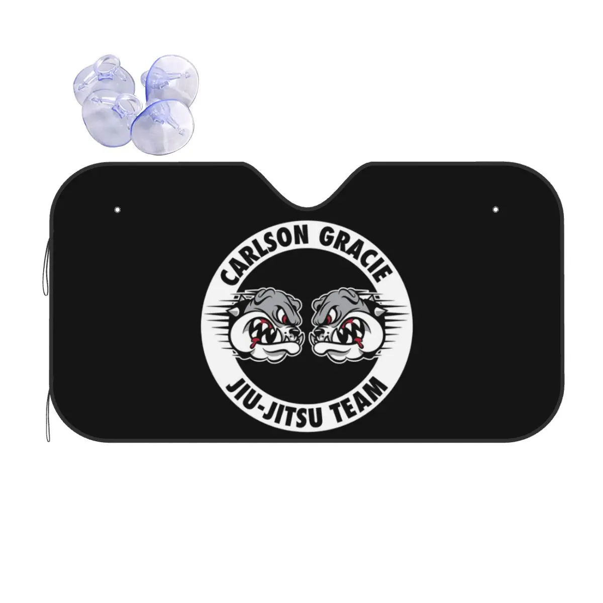 

Солнцезащитный козырек Carlson Gracie Jiu-Jitsu Team, переднее лобовое стекло автомобиля, солнцезащитный козырек, аксессуары, чехлы