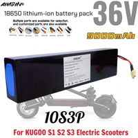 36V 9000mAH 10S3P For KUGOO S1, S2, S3 AOVO AOVOPRO Kamukai And SmartOne Electric Scooter battery pack