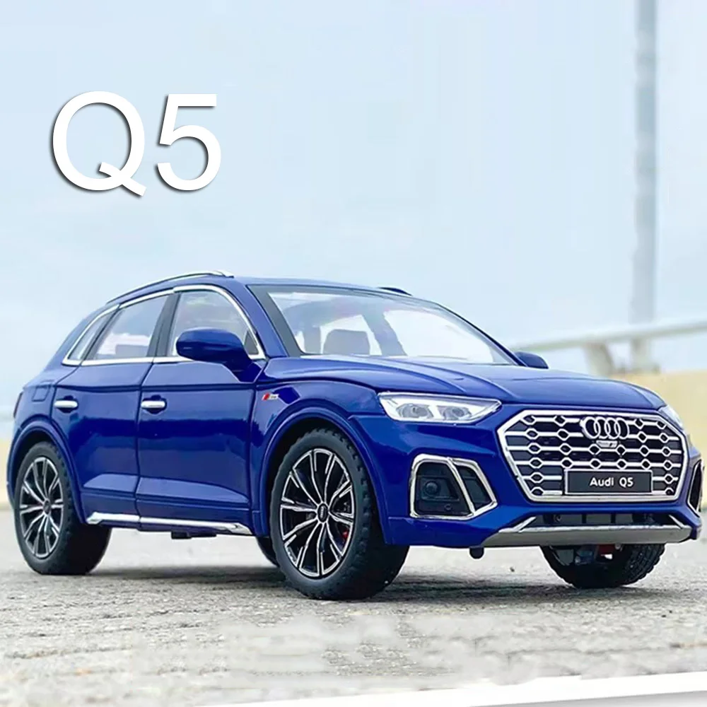 1:24 Q5 RS7 モデル合金車のおもちゃライトサウンドミニチュアカー 6 ドアオープンホイールプルバック車子供大人のギフト