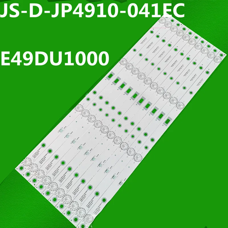 6TV=60PCS LED Backlight Strips for I MS-L B L1056 V2 R72-49D04-001 Lehua 49AX3000 JS-D-JP4910-041EC E49DU1000 DU49-1000