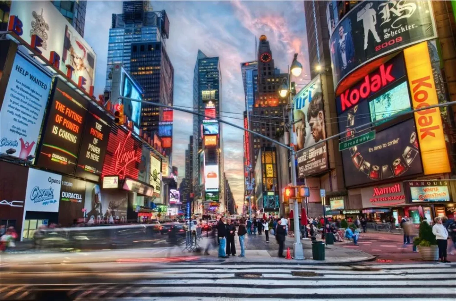 Papel de pared personalizado de Manhattan, decoración para el hogar, gran mural de la ciudad de Nueva York, papel tapiz 3D, fondo nocturno, paisaje,