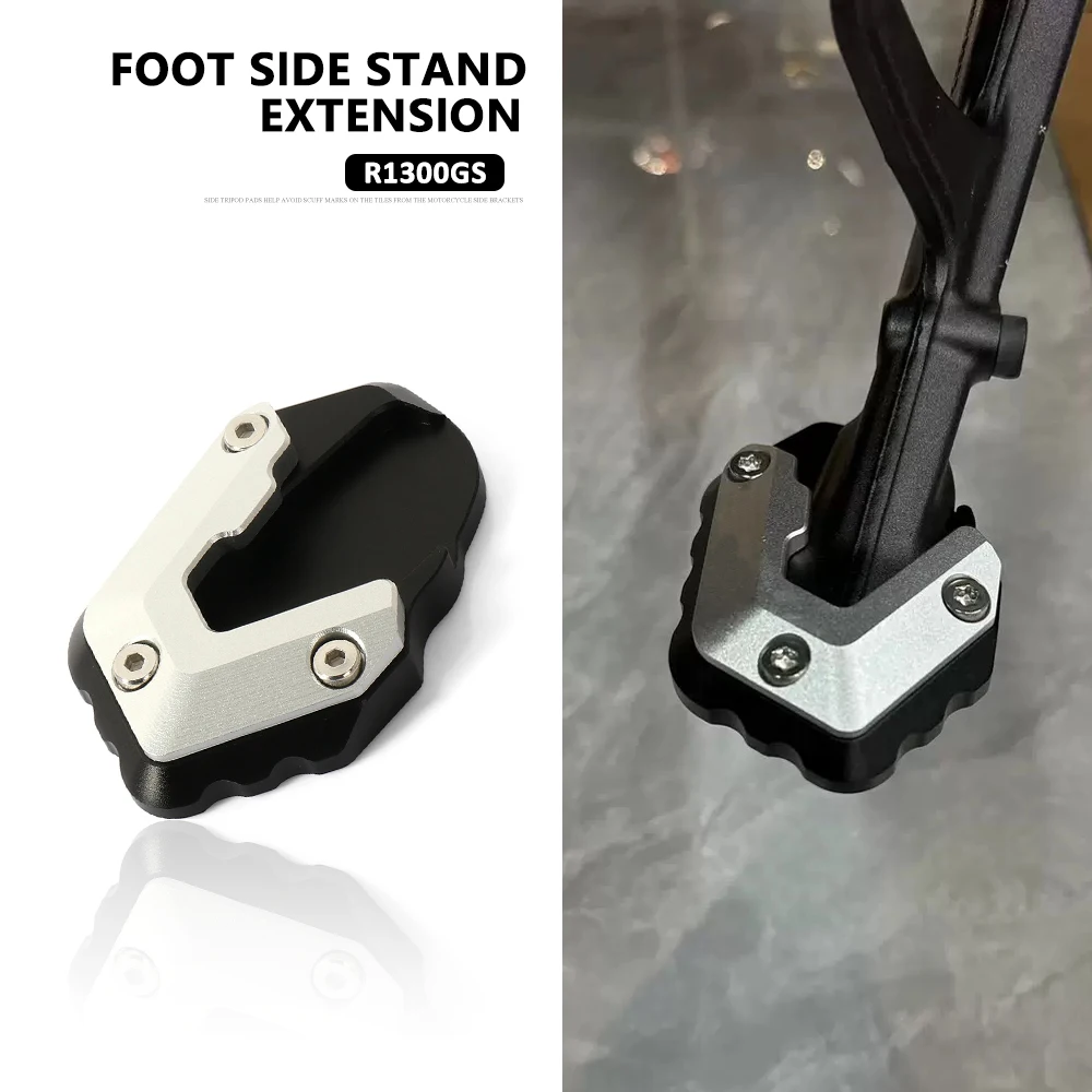 

Motorcycle Kickstand Extension Plate For BMW R1300GS R1300 GS r1300gs R 1300 GS 2023 2024 2025 Foot Side Stand Pad Extend