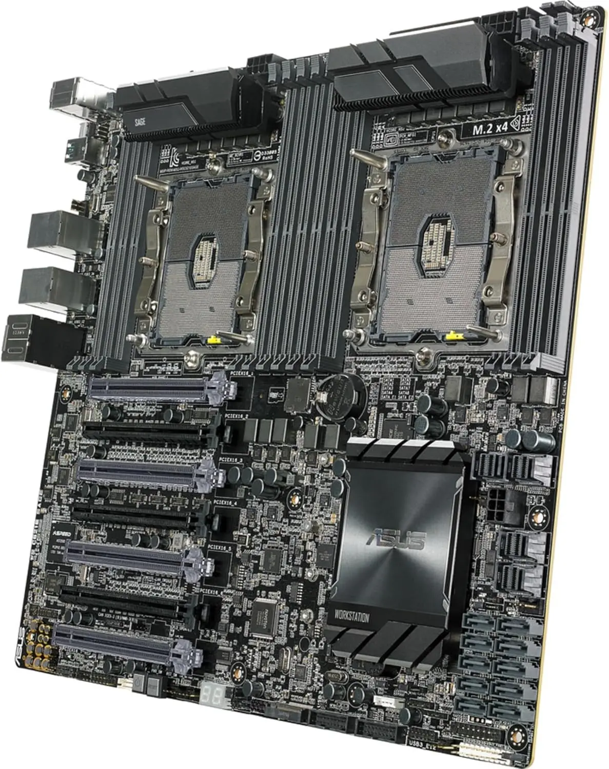 WS C621E SAGE workstation motherboard Intel C621 LGA 3647 5218 5220S 6138 cpu12*DDR4 support  Intel Xeon Gold 5118 cpu  with U.2