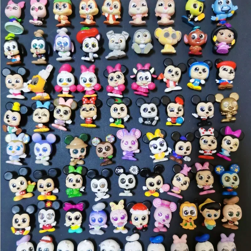 

Disney Doorables Mickey Minnie Donald Duck Chip 'n' Dale Goofy Pluto Daisy Figures Glass Eyed Doll Collectible Toys Kids Gifts