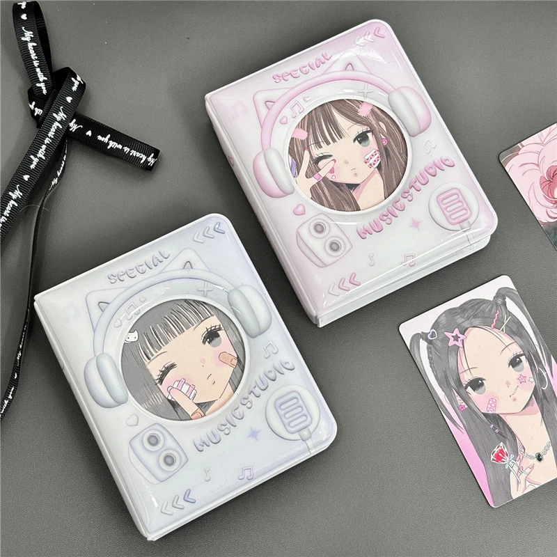 KPOP Aidou Photo Storage Book Lomo Card Collection Book 3 pollici Small Card Card Album cartolina Album Storage Book