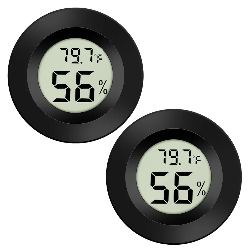 1pcs 미니 LCD 디지털 온도계 및 습도계 -50 ° C ~ +70 ° 냉장고 냉동고 테스트용 C 온도 및 습도 측정기