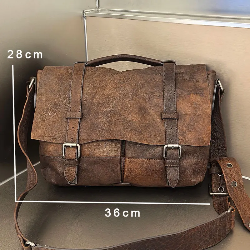 

Новая модная сумка через плечо из натуральной кожи, мужская кожаная сумка-мессенджер, мужская сумка через плечо, мужская повседневная сумка на ремне для отдыха, винтажная коричневая