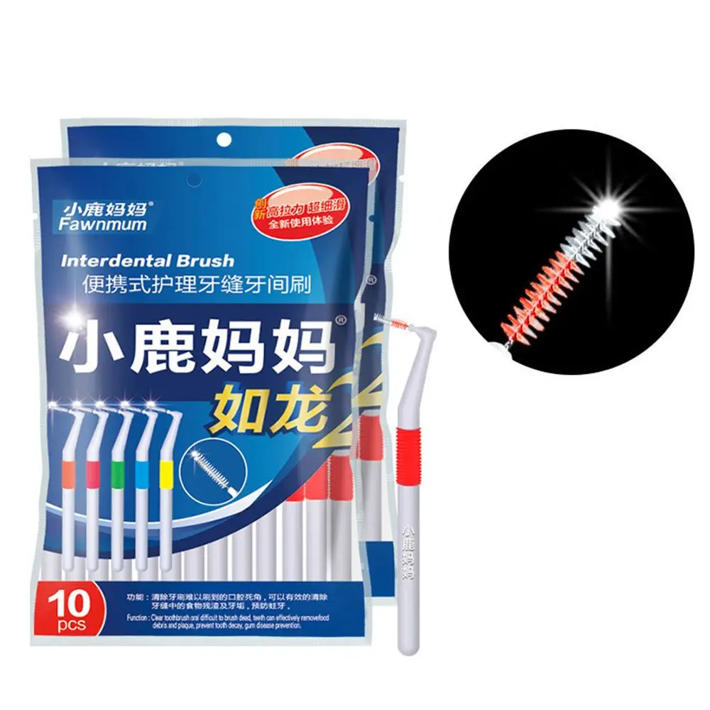 

tooth Oral Hygiene Tools Oral Care Orthodontic Braces L Shape Interdental Brush Correction Teeth Braces Wisdom Tooth Brush