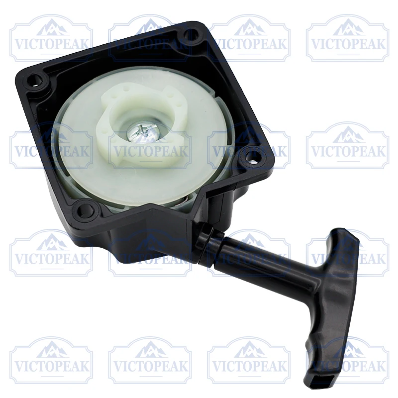 Einfacher Rückzugstarter mit Doppelfeder für Rasentrimmer-Motor 40-5 44-5, Ersatzteile für Rasentrimmer und Unkrautentferner – Detail 5