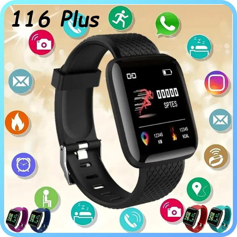 Le Suivi de la Santé et le Confort au Poignet Le Montre Connectée 116 Plus 16