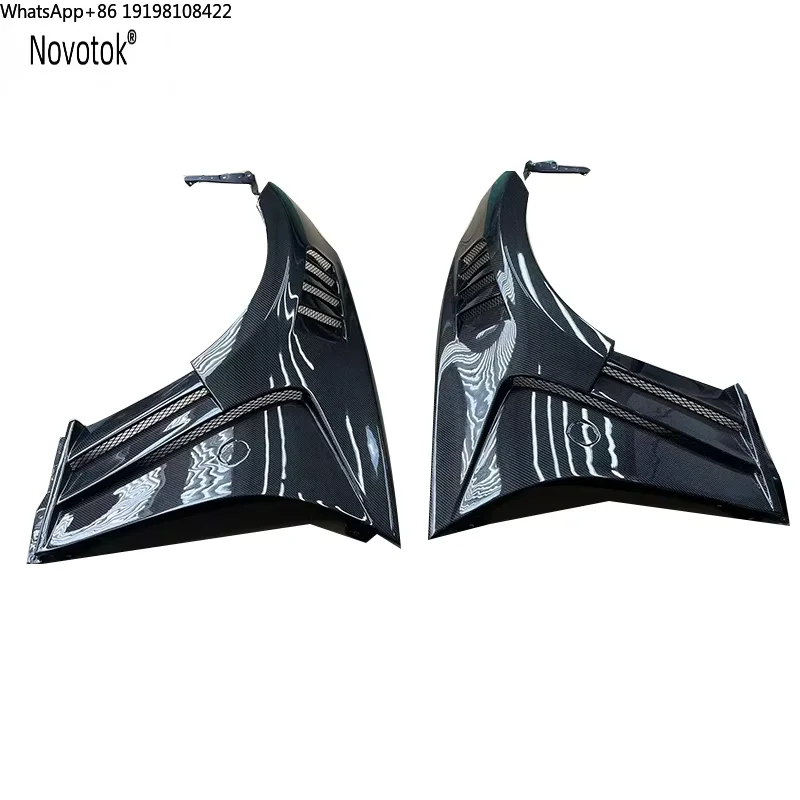

Perfect Fitment V2 Design Carbon Fiber 370z Side Fenders For Nissan 370z