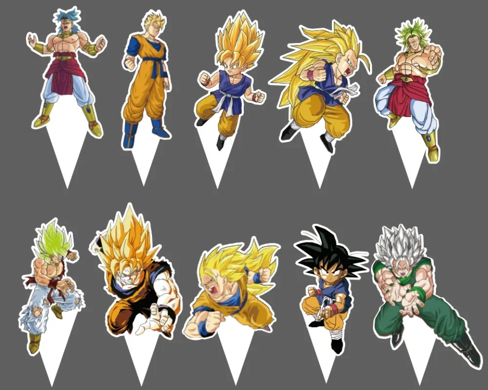 Dragon Ball Goku Tema Decorazioni per feste di compleanno per bambini Set di stoviglie Palloncini Sfondo Baby Shower Anime Boy Party Supplies 2023