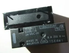 

G6RN-1A 5 В постоянного тока 12 В постоянного тока 24 В постоянного тока 4-контактная одна группа нормально на 8 А 10 шт.