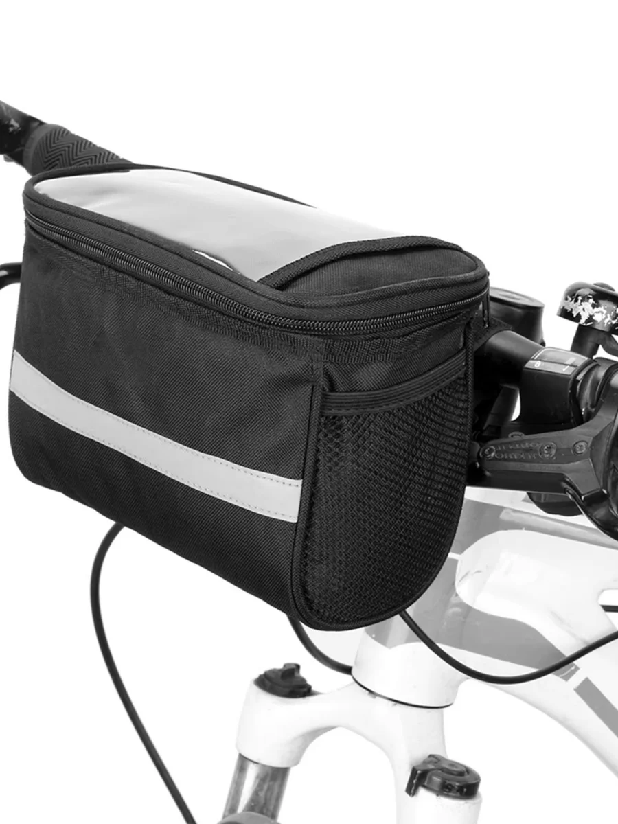 AliExpress NONE Insulated Bicycle Handlebar Bag Waterproof Front Bike Bag Touch Screen Phone Holder Large Capacity MTB Road Cycling Bag