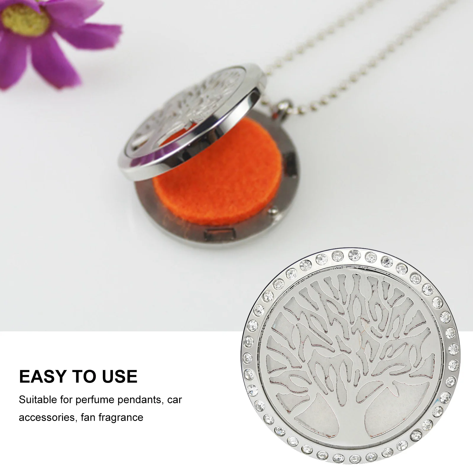 

6pcs 6 PCS Car Air Freshener Aromatherapy Cotton Pads Safe Premium Perfume Diffuser Sublimation Sheets for