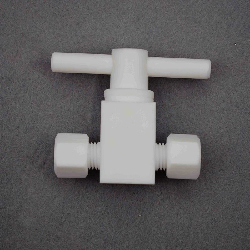 

PTFE Ball Valve, plastic sleeve, high temperature valve