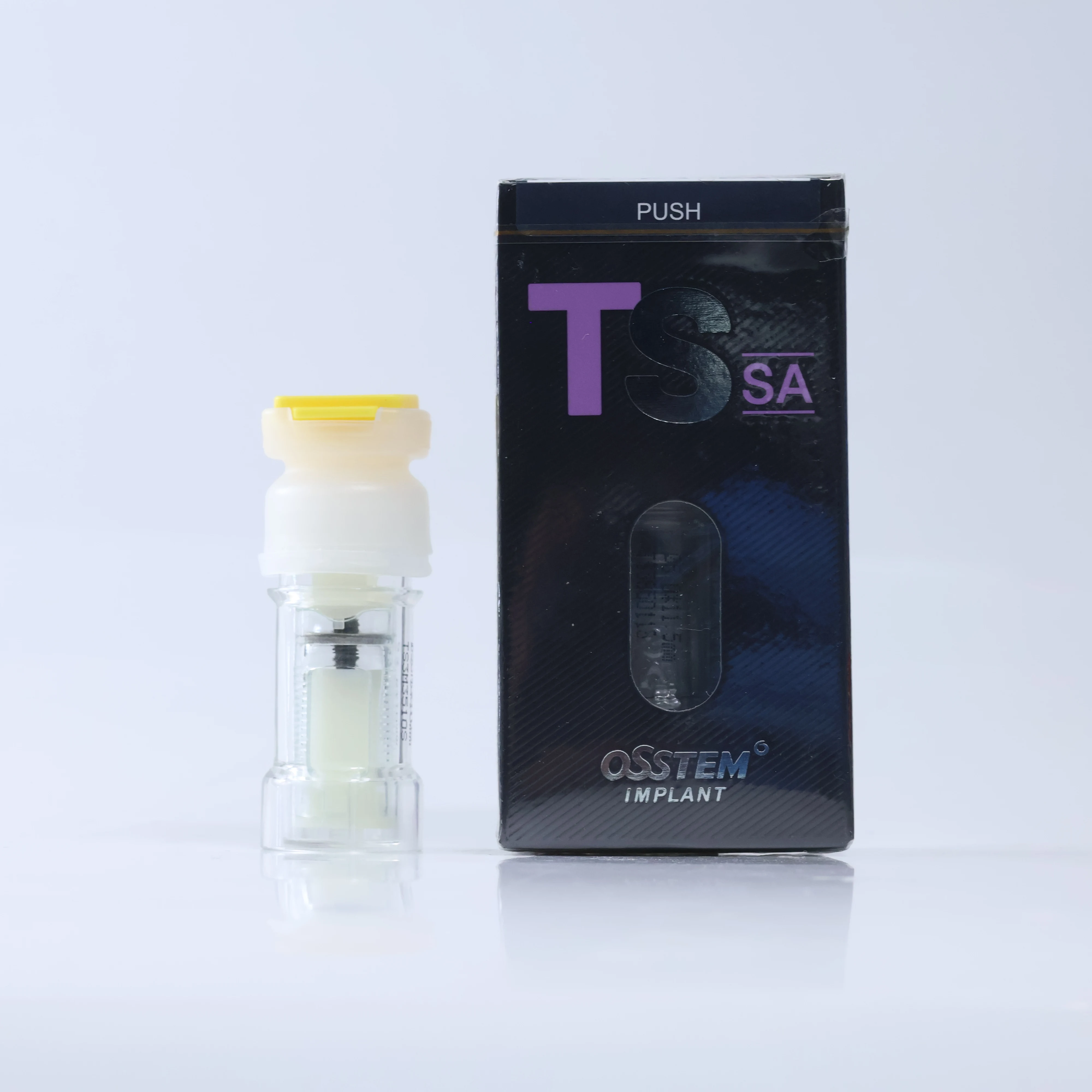 Original Osstem TS System Dental Implant Kit, Including Micro Mini Fixture, Healing Abutment and Bone Screw,