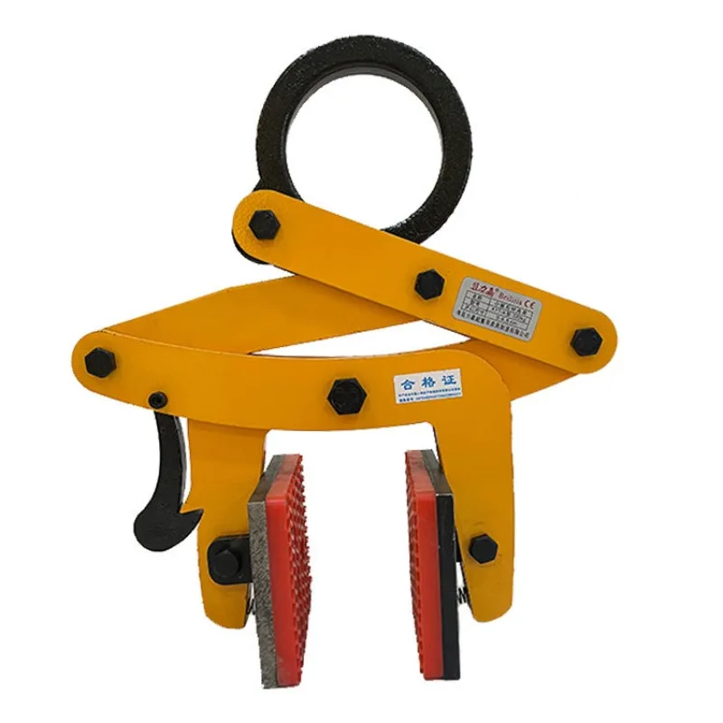 Leisteen hijsklem Heavy Duty stenen handelaar voor marmeren stoeprand aan de weg en grote plaatmateriaalbeweging