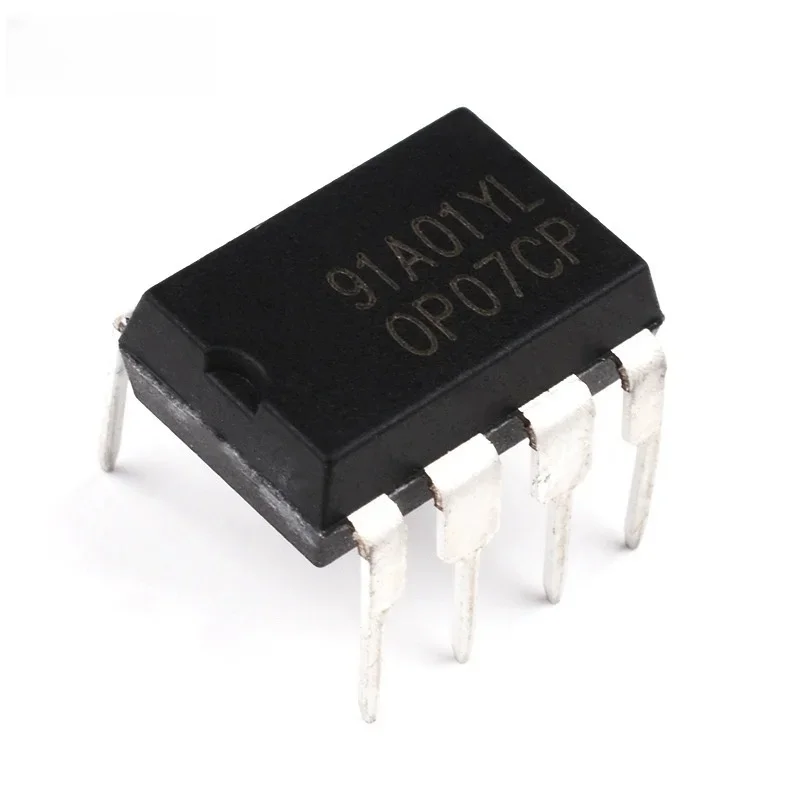 5PCS OP07 OP07CP Low Noise Operational Amplifier IC Chip - Low Offset Op Amp for Precision Applications