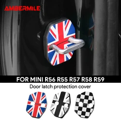 ABS for Mini Cooper R55 R56 R57 R58 R59 Hatchback Car Door Lock Protective Buckle Cover Case Styling Accessories Anti Rust