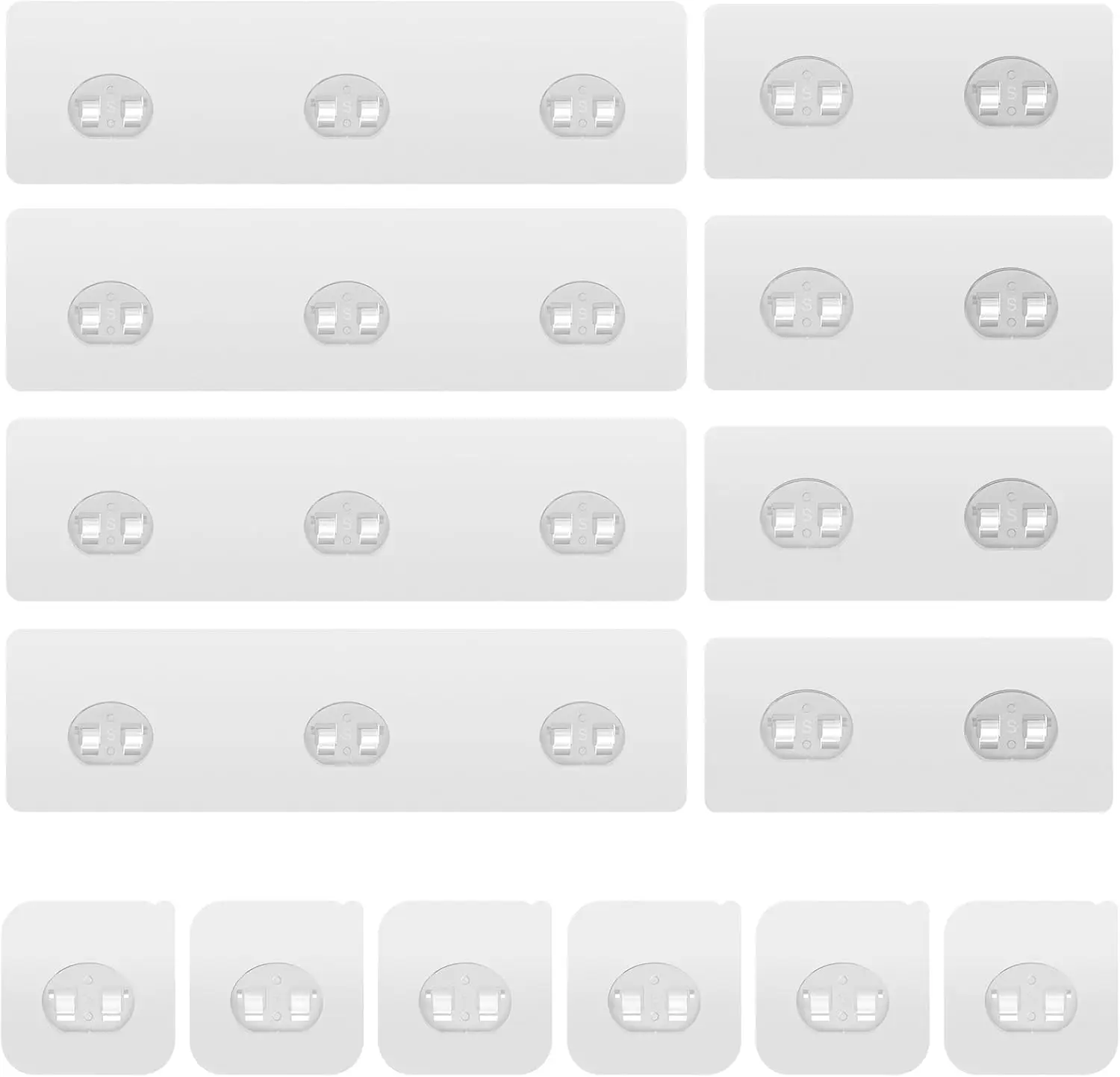 

Набор из 14 сменных клейких крючков для душевых полок, прочные водонепроницаемые крючки, без сверления, для хранения в ванной и на кухне