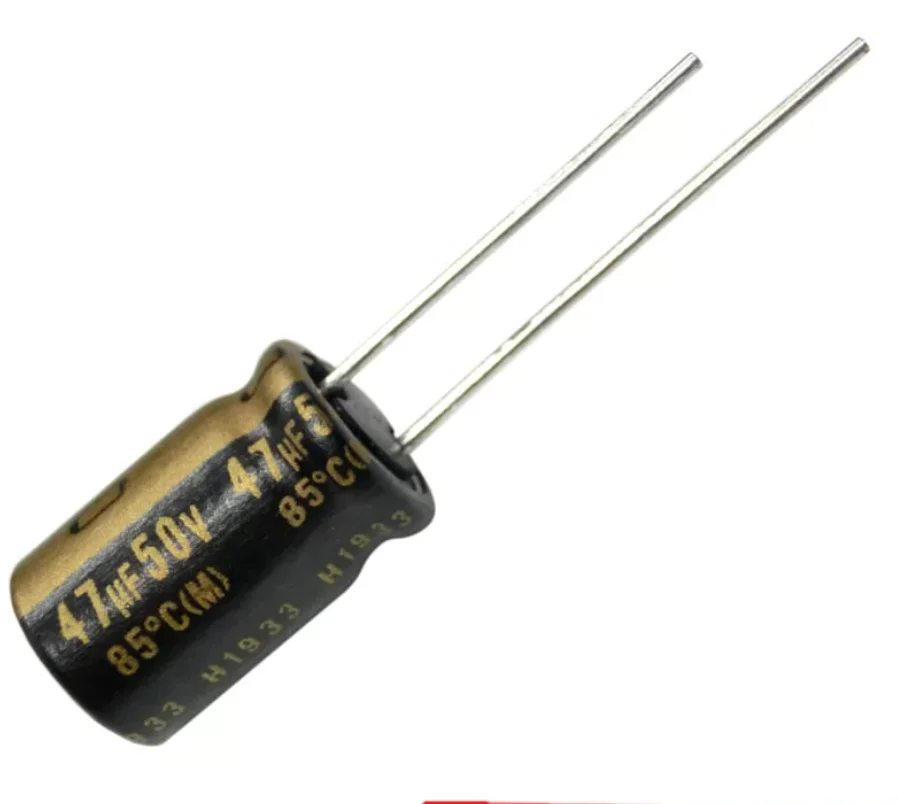10PCS .New goods. Jikang /nichi Con MUSE KZ 47uF 50v imported audio fever electrolytic capacitor