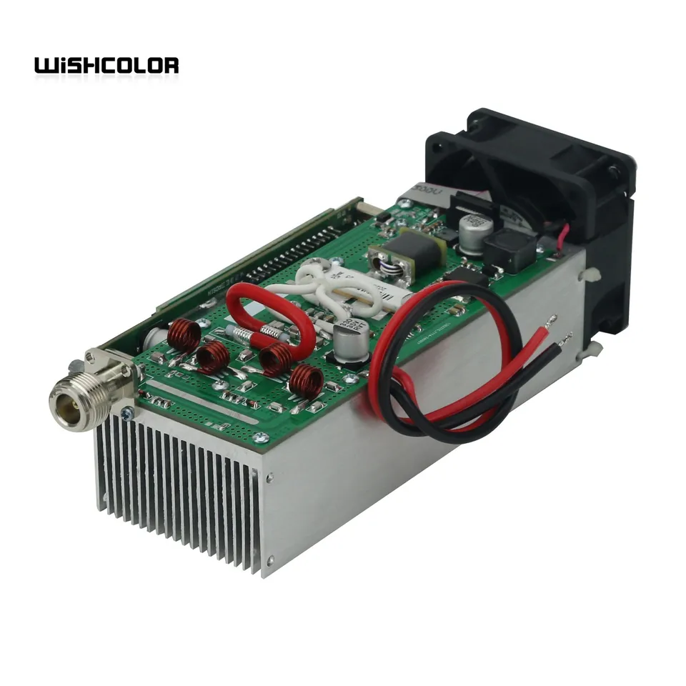 Wishcolor 0-150W 83-108MHz Adjustable Stereo FM Transmitter with