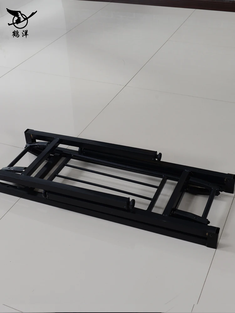 Spring Loaded Stackable Reinforced Metal Shelf Outdoor Field Stand Adjustable Height Storage Organizer Modern Simple... 썸네일 5