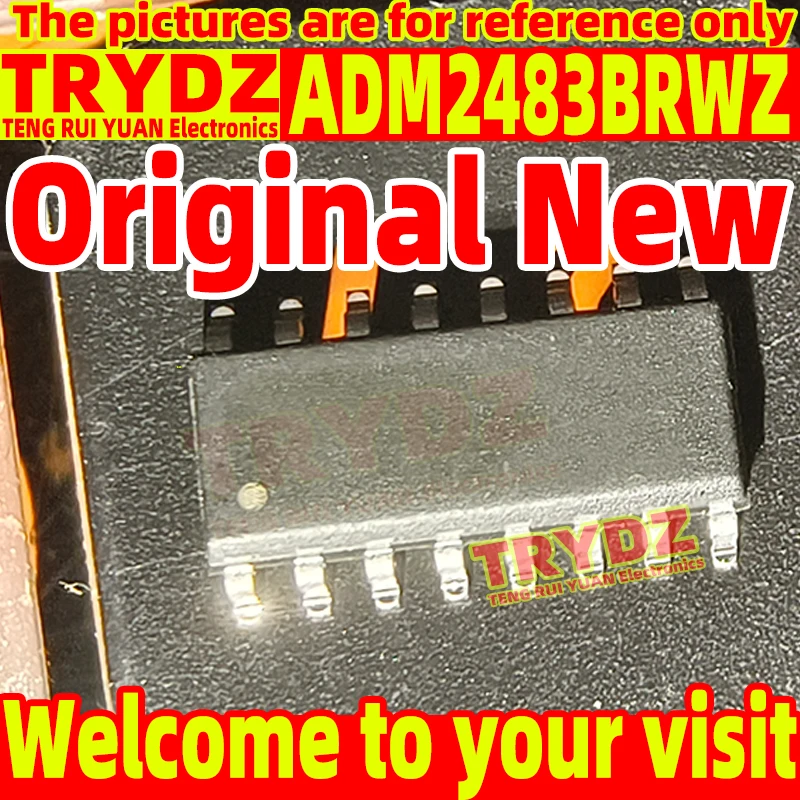 10-1pcs Original New ADM2483BRWZ ADM2483 SOP16