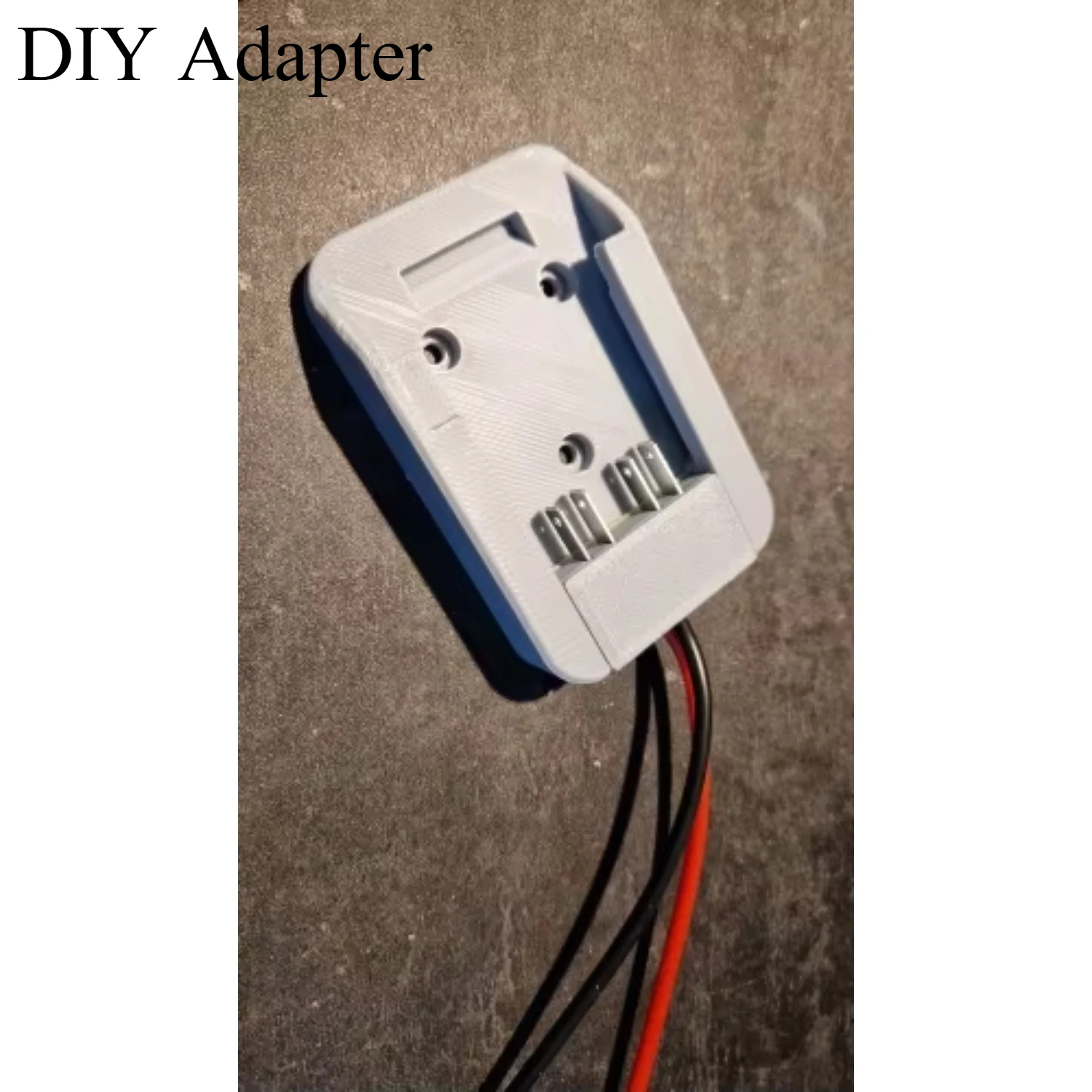 DIY Adapter For Ferrex 40V Team Li-ion 14 AWG Wireless Output Adaptor Tool Accessories Battery For Foy Machines Cars 3D Print