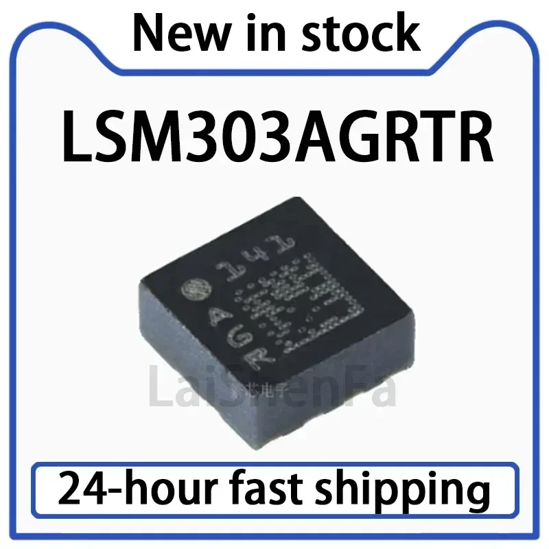1PCS LSM303AGRTR Package LGA-12 Acceleration Sensor Stock