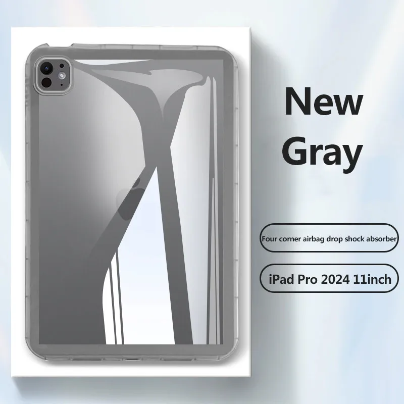 

Soft Silicone Case For Pro 11 2024 5th Air 11 6 13 5 4 3Pro 2 1 Pro 13 Mini 2024 Mini7 A17 Pro 10th 10.9 10.2 9.7 TPU Cover