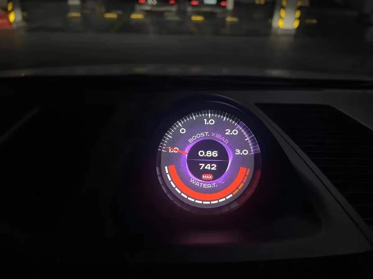 Cronômetro OBD LCD para Porsche Panamera, tampa do painel atual, decoração, 2017-2021