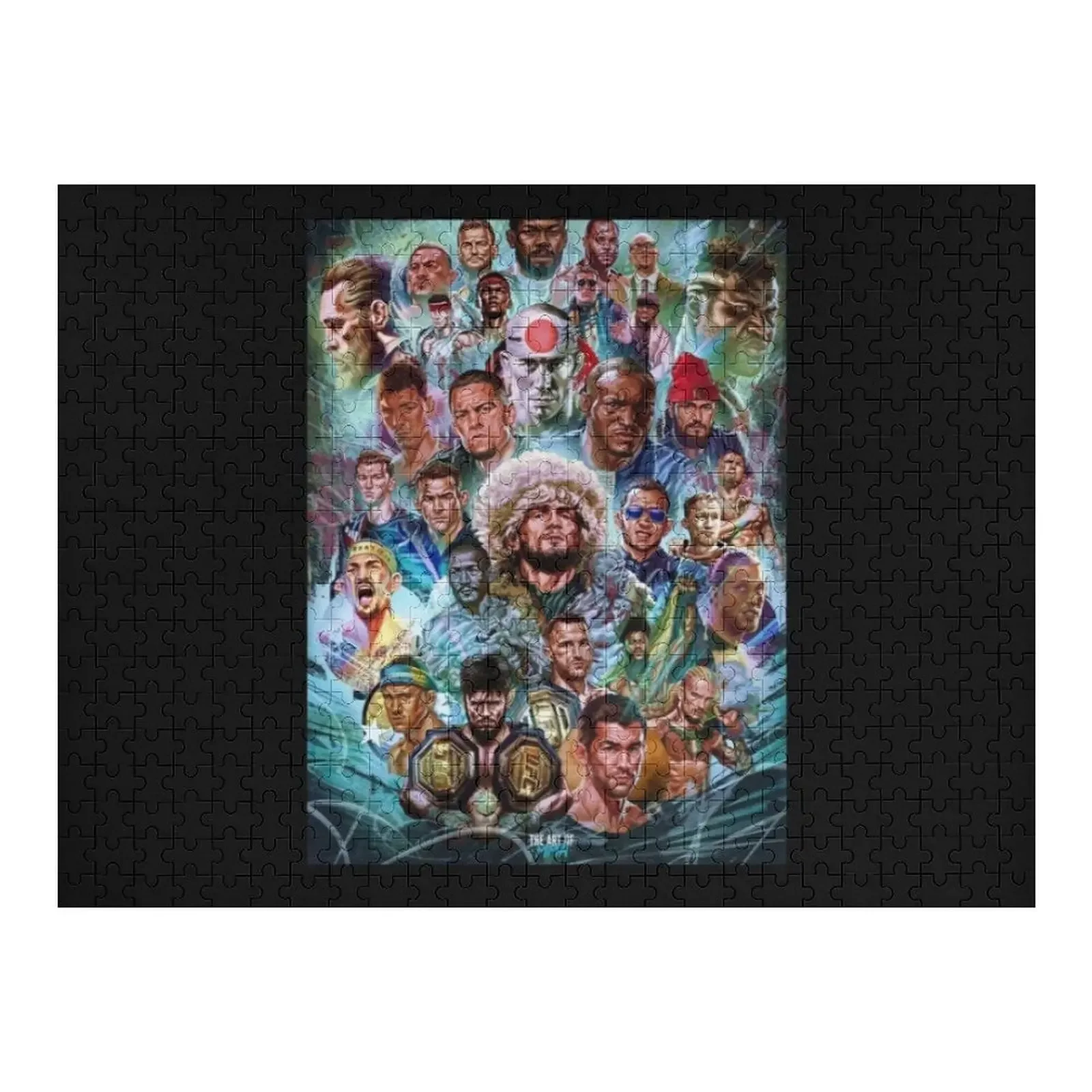 

Mix Martial Art cool Jigsaw Puzzle With Personalized Photo Customized Gifts For Kids Puzzle