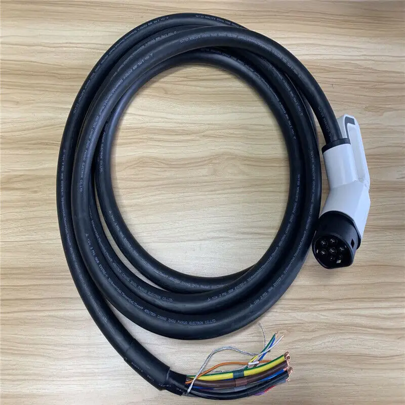 EV Charger with 5 Meter Cable Type 2 Female  63A AC Connector IEC 62196-2